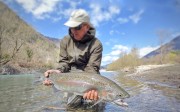 Big rainbow trout on Sava river
